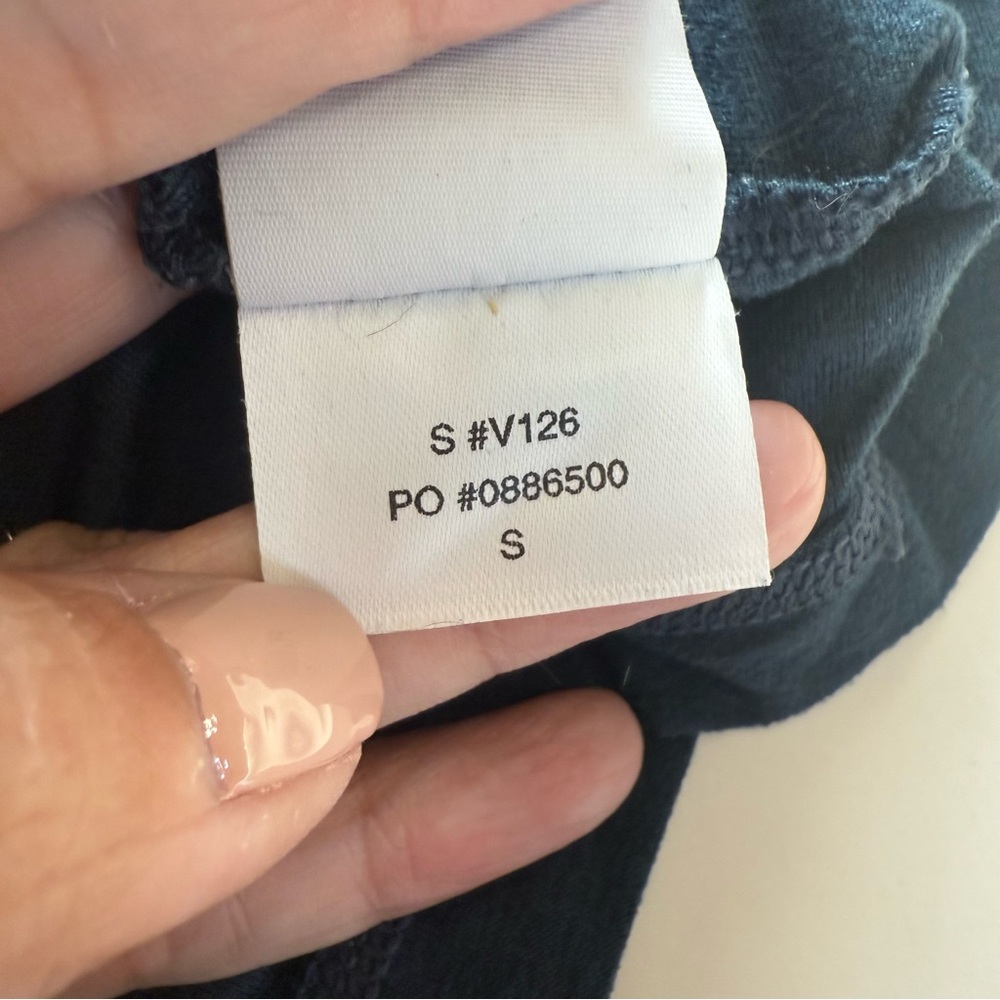 Vuori Strato Tech Tee Heather Navy Blue Short Sleeve T Shirt V126 Size Small - Picture 9 of 12